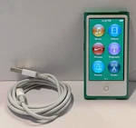 Apple Ipod Nano 7TH Gen Green (A1446) 16 Gb - Factory Reset & Tested, W/usb Cord Used. Price: $79.99.
