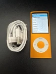 Apple Ipod Nano 4TH Generation Orange (8 Gb) Bundle - See Pictures Used. Price: $39.95.