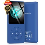 Agptek A02S MP3 Player, 70 Hours Playback Lossless Sound 16GB, Deep Blue New. Price: $50.98.