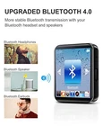 Timmkoo 32GB MP3 Player With Bluetooth A27196 - Black Used. Price: $47.98.