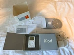 Rare Ipod Classic 1ST Generation 5GB M8513 W/ Original Box And Papers Used. Price: $599.99.