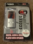 Naxa NMV-149 4GB MP4 MP3 Player W/speaker Fm Radio Video New Sealed. Price: $35.55.
