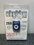 Rhythm 2GB MP3 Player Blue New Sealed Portable Music Usb Audio. Price: $14.87.
