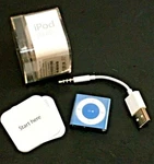 Apple Ipod Shuffle 4TH Generation 2GB Blue MC751LL/A A1373 MP3 Player Used. Price: $67.99.