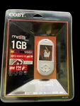 Coby MP3 1 Gb Video Player With Fm Tuner MP-C7082 New Sealed Box 500 Songs #79. Price: $19.00.