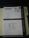 Aiwa TP-M300 M200 Service Manual Original Repair Book Unspecified. Price: $49.99.