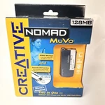 Creative Nomad Muvo 128 Mb MP3 Player Usb Flash Drive Brand New. Price: $149.99.