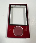 Red Front Panel Cover W/ Buttons For Microsoft Zune 80GB 1126 - "a Grade" Used. Price: $55.00.