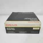 Vintage Craig T510 Am/fm Stereo Radio Cassette Player New Box. Price: $439.97.