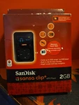 Sandisk Sansa Clip+ Plus 8GB MP3 Player With Memory Card Slot - Open Box New. Price: $55.00.