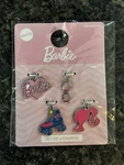 Mattel Barbie Charm Set Of 4 Multi-color Metal For Jewelry Making Gift New. Price: $15.00.