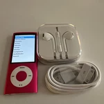 Apple Ipod Nano 5TH Generation Pink (8GB) New Battery Installed Big Bundle Used. Price: $71.34.