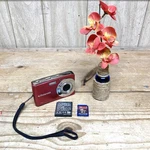 Polaroid T1035 Red 10MP Touchscreen Digital Camera Works No Charger Used. Price: $34.99.