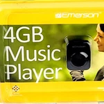 Emerson Music Player 4 Gb MP3 Bundle Headphones Belt Clip Rechargeable Battery New. Price: $25.00.