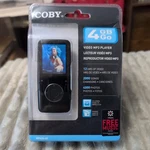Coby MP620-4G Black MP3 Video Player New Nip Factory Sealed Collector. Price: $25.00.