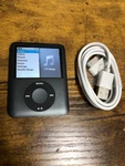 Apple Ipod Nano 3RD Generation Black (8GB) #0146 Used. Price: $89.00.
