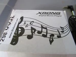 Digital Music Player Shenzhen Ruizu 64GB With Fm And Remote New. Price: $25.00.