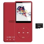 128GB MP3 Player With Bluetooth 5.2, Portable Red Music For Kids Bui New. Price: $46.71.