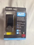 Coby MP3 Video Media Player MP707 Black 4 Gb Used. Price: $24.99.