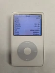 Apple Ipod 5TH Generation White Model MA003LL 60GB MP3 Player Used. Price: $200.00.