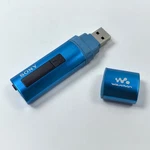 Sony MP3 NWZ-B183F Walkman Portable Music Player 4GB Usb Blue Open. Price: $69.82.