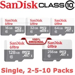 Sandisk Ultra Microsd 16GB 32GB 64GB 128GB 256GB Memory Tf Card Reader Lot New. Price: $266.90.
