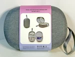 Meta QST3 & Apple Vision Hard Shell Travel Protective Carrying Case Gray New. Price: $14.87.