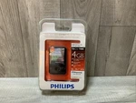 Philips Gogear Vibe 4GB Black MP3 Music/video Player New Sealed. Price: $43.99.