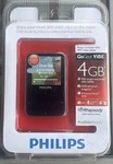 Philips Gogear Vibe 4GB Black MP3 Music/video Player New Sealed. Price: $49.99.