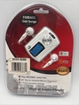 Gpx MP3 Player 1 Gb Storage Digital Music MW3836: White, Factory Sealed New. Price: $29.99.