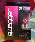 Swagger MP3 Audio Mini Player 2GB New Color Pink. Price: $30.00.