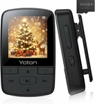 Yoton MP3 Player With Bluetooth 5.2, 64GB, Hifi-music, Sports Clip And Inde New. Price: $27.49.