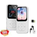 Pecsu 64GB MP3 Player Bluetooth 5.3 Speaker Fm Radio Voice Recorder White New. Price: $43.99.