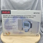 Rca Stereo Cd Player W/ Digital Am/fm Tuning Clock Radio RP3755 Parts & Repair Used. Price: $19.95.