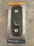 Creative Travelsound Zen Stone Plus Stereo Portable Speaker Black Sealed New. Price: $49.99.