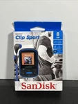 New Sandisk Clip Sport Bluetooth 8GB MP3 Player SDMX28 Rare Sealed. Price: $114.99.