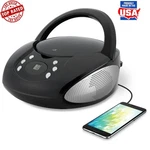 Portable Cd Boombox Am/fm Radio Player W/ Programmable Tracks BC112B By Dpi New. Price: $37.93.