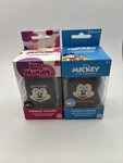 Disney Mickey & Minnie Mouse Speakers Bitty Box Bluetooth With Keychain New. Price: $20.90.