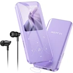 MP3 Player With Bluetooth 5.3, Agptek A09X 2.4" Screen 32GB, Purple New. Price: $58.50.