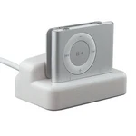 Usb Charger & Sync Dock Cradle For Apple Ipod Shuffle 2ND 3RD Gen 2G White New. Price: $9.53.
