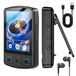 Fohil MP3 Player With Bluetooth 5.2, 64GB Portable Clip, Mini New. Price: $42.80.
