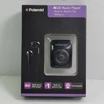 Polaroid 4GB MP3 Player Music 500 Song Sports Clip PMP80-4BK Rechargeable New!. Price: $30.73.
