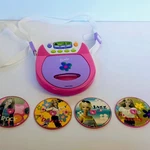 Barbie Portable Player 2000 Mattel Pink Kids Works Battery Tested 4 Cds Toy Used. Price: $30.00.
