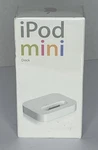 Apple M9467G/A White Ipod Mini Dock Firewire Charge, Sync & Audio Output Sealed New. Price: $51.00.