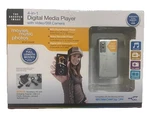 Sharper Image 4 & 1 Digital Media Player Video Still Camera MP3/5GB. New Sealed. Price: $27.28.