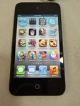 Apple Ipod Touch 4TH Gen A1369 MC544LL/A Black & Chrome Tested Working Used. Price: $38.00.