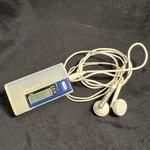 Creative Zen Nano+ Blue Digital Media Player 1GB Bundle Headphones Case Working Used. Price: $49.00.