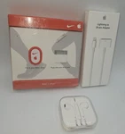 Apple Lightning To 30-PIN Adapter Nike Run+ Headphones Ipod Nano Bundle Open. Price: $55.00.