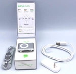 Boxed Apple A1204 Ipod Shuffle Gb - 2ND Generation Silver (MB518LL/A) Open. Price: $249.99.