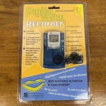 Sealed 2002 Translucent Oregon Scientific Digital Voice Recorder Blue New. Price: $14.99.
